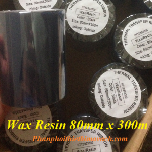 Mực in mã vạch Wax Resin HT12 80x300m
