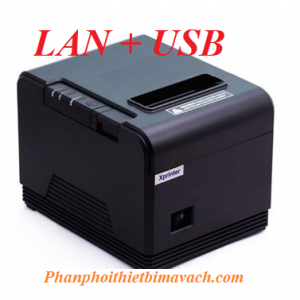 Máy in hóa đơn Xprinter Q200 LAN+USB